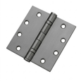 Don-Jo HWBB74545 Heavy Weight Full Mortise Ball Bearing Hinge 4-1/2" x 4-1/2" in Satin Chrome