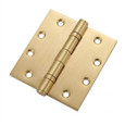 Don-Jo PB74545 Full Mortise Plain Bearing Hinge 4-1/2" x 4-1/2" Steel for Medium Weight Doors