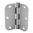 Don-Jo RPB7353514 Residential Full Mortise Hinge 3-1/2" x 3-1/2" with 1/4" Radius Corners in Steel