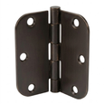 Don-Jo RPB7353514 Residential Full Mortise Hinge 3-1/2" x 3-1/2" with 1/4" Radius Corners in Steel
