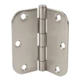 Don-Jo RPB7353558 Residential Full Mortise Hinge 3-1/2" x 3-1/2" with 5/8" Radius Corners, Steel