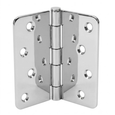 Don-Jo RPB7404014 Residential Full Mortise Hinge 4" x 4" with 1/4" Radius Corners in Steel