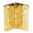 Don-Jo RPB7404058 Residential Full Mortise Hinge 4" x 4" with 5/8" Radius Corners in Steel