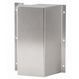 Don-Jo 83 Latch Protector Cover, 6-3/4" x 10", Left Hand, Satin Stainless Steel