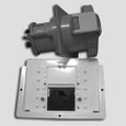 Eaton MPL1142XA power pedestal faceplate, With breakers and plate, 100A faceplate, Includes breakers and plate, 100A, Single-phase, Lighthouse, Lighthouse-SS/Admiral
