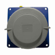 Eaton MPL5100R9W power pedestal steel ball valve, Pin and sleeve, 100 A