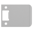 Don-Jo 9102 Extended Lip Strike, 2-1/4" x 2" with Radius Corner Option