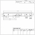Don-Jo AST-21381 Security Strike, 18" x 1-3/8", Single Hole, Ferrous Steel