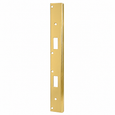 Don-Jo AST-21386 Security Strike, 18" x 1-3/8", Double Hole for 5-1/2" & 6" Centered Locksets