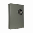 Eaton 1006344ACH meter socket, Resi type cover, 320A, Over/under, 5x5 inch hub open, #6-350 kcmil, 4-jaw, 1-ph, #6-350 kcmil, Anti-inver clip factory installed, Lever bypass, Gnd conn (#14-#2 Cu), Triplex, 3-wire, Ringless, 600 Vac