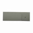 Eaton 1006344ACH meter socket, Resi type cover, 320A, Over/under, 5x5 inch hub open, #6-350 kcmil, 4-jaw, 1-ph, #6-350 kcmil, Anti-inver clip factory installed, Lever bypass, Gnd conn (#14-#2 Cu), Triplex, 3-wire, Ringless, 600 Vac