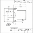 Don-Jo DEST-104 Extended Lip Dimple ASA Strike, 4-7/8" x 4" — Commercial Door Strike