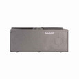 Eaton 1008827CH meter socket, 1-pos resi service, 200A, Underground, Solid top, #6-350 kcmil, 4-jaw, 1-ph, #8-350 kcmil, Horn bypass, 3-wire, Ringless, 600 Vac