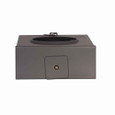 Eaton 1007699CH meter socket, 1-pos resi service, 200A, Over/under, 3-5/16 inch hub open, #8-250 kcmil, 4-jaw, 1-ph, #8-250 kcmil, Horn bypass, 3-wire, Ringless, 600 Vac