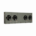 Eaton 1004438BCH meter socket, Multiple position residential, 200A, Overhead/underground, #1/0-500 kcmil, Four-jaw, Single-phase, #8-250 kcmil, Sockets:4, Three-wire, Ring, 600V
