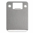 Don-Jo EL-104-RC Extended Lip Strike with Radius Corner, 2-1/4" x 4", 18 Gauge