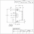 Don-Jo EST-102 Extended Lip ASA Strike, 4-7/8" x 2" for Commercial Doors