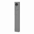 Eaton 1008847CH meter socket, Resi, 320A, Under, Solid top, #2/0-250 kcmil, 4-jaw, Lever bypass, #14-1/0 AWG, (2) 200A bolt-on, Ringless, 600 Vac