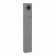 Eaton 1008847CH meter socket, Resi, 320A, Under, Solid top, #2/0-250 kcmil, 4-jaw, Lever bypass, #14-1/0 AWG, (2) 200A bolt-on, Ringless, 600 Vac