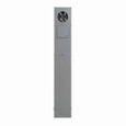 Eaton 1008847CH meter socket, Resi, 320A, Under, Solid top, #2/0-250 kcmil, 4-jaw, Lever bypass, #14-1/0 AWG, (2) 200A bolt-on, Ringless, 600 Vac