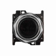 Eaton 10250T101E 10250T, 30.5 mm, Heavy-Duty, NEMA 3, 3R, 4, 4X, 12, 13, Non-illuminated, Momentary, Black actuator, Flush, Chrome bezel, Plastic actuator
