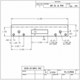 Don-Jo FL-212WM Security Strike, 12" x 1-3/4" Ferrous Material, 13 Gauge Commercial Door Strike