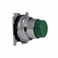 Eaton 10250T113 10250T pushbutton 10250T, 30.5 mm, Heavy-Duty, NEMA 3, 3R, 4, 4X, 12, 13, Non-illuminated, Momentary, Extended, Green actuator, Chrome bezel, Plastic actuator