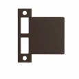 Don-Jo SMEST 115 Extended Lip ASA Strike, 4-7/8" x 1-1/2" Non-Ferrous, 2-Latch Hole Commercial Door Strike