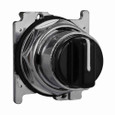 Eaton 10250T1323 10250T pushbutton, Heavy-duty selector switch operator, 10250T, 30.5 mm, Cam 3, 60° throw, NEMA 3, 3R, 4, 4X, 12, 13, Non-illuminated, Three-position, Knob, Black actuator