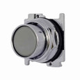 Eaton 10250T105 Eaton, 30.5 mm, Heavy-Duty Watertight/Oiltight Pushbutton,Class I Division 2,Gray,Plastic Actuator,Chrome bezel,Non-illuminated,Flush mounting,Momentary,30.5 mm,Flush Pushbutton,10250T Series