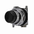 Eaton 10250T111-53 10250T, 30.5 mm, Heavy-Duty, NEMA 3, 3R, 4, 4X, 12, 13, Non-illuminated, Momentary, Extended, Black actuator, 1NO, Chrome bezel, Plastic actuator