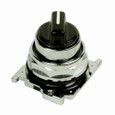 Eaton 10250T1311-1111 10250T pushbutton, 10250T, Selector switch, 30.5 mm, Heavy-Duty, Cam 1, 60° throw, NEMA 3, 3R, 4, 4X, 12, 13, Non-illuminated, Two-position, Knob, Black actuator, 3NO-4NC