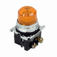 Eaton 10250T197LGP2A Heavy-duty watertight and oiltight selector switch, Heavy-duty watertight and oiltight, Standard actuator, LED, Full voltage, NEMA 3, 3R, 4, 4X, 12, 13, Green, Plastic, 120 V, 30.5 mm