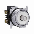 Eaton 10250T226N 10250T pushbutton Heavy-Duty Indicating Light Component, Heavy-duty watertight and oiltight, Standard actuator, Incandescent, neon, 120 Vac/dc, 30.5 mm