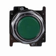 Eaton 10250T23G Eaton, 30.5 mm, Heavy-Duty Watertight/Oiltight Pushbutton,Class I Division 2,Green,Plastic Actuator,Chrome bezel,1NO,Black field,Non-illuminated,Flush mounting,Momentary,30.5 mm,Flush Pushbutton,10250T Series