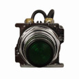Eaton 10250T297LRG2D 10250T pushbutton, Heavy-duty watertight and oiltight Indicating Light, PresTest, LED, Full voltage, NEMA 3, 3R, 4, 4X, 12, 13, Red, Glass, 120 Vdc