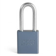 American Lock A11MK Solid Aluminum Body Non-Rekeyable Padlock, Keyed Different (Master Keyed)
