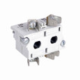 Eaton 10250T41E 10250T pushbutton contact block, 10250T series, Logic Level Contact Block, 2NO, Spade terminals