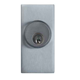 Detex 03WS Exit Device Trim Plate with Cylinder Hole for 10/20/21/27 Series