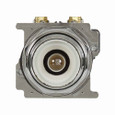 Eaton 10250T476C21-53X 10250T pushbutton, 30.5 mm, Heavy-Duty, NEMA 3, 3R, 4, 4X, 12, 13, Illuminated, Momentary, Extended, Red actuator, Incandescent, full voltage light unit, 1NO, Chrome bezel, 24 V/FV lamp, Plastic actuator