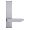 Detex 02BN Dummy S-Lever Trim with Blank Escutcheon for Value Series Exit Devices