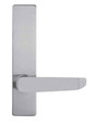 Detex Detex 14BN Entrance S-Lever Trim with Blank Escutcheon for Value Series Devices DTX-14BN