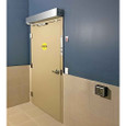 Cal-Royal Cal-Royal Stainless Push Plate with Blue Handicap Logo for 8600 Series CAL-8636