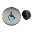 Cal-Royal Cal-Royal 8652-KIT Basic 6" Round Push Plate package, 2x 8637-SW, 8600 Series 8652-KIT
