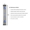 Cal-Royal Cal-Royal Vertical Actuator Bar 36" with Logo and Text for 8600 Series ACT-36