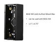 Cal-Royal Cal-Royal Surface Mount Box for Touchless Switch 8600 Series CAL-8640
