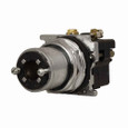 Eaton 10250T6347 10250T pushbutton, 30.5 mm Heavy-Duty Watertight/Oiltight Pushbutton Operator, Selector switch, 10250T series, Without caps, Illuminated, Four-position, Momentary, Cam code: 7, 40° throw, 24V, Lamp #757