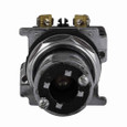 Eaton 10250T6062 10250T pushbutton, 10250T, 30.5 mm, NEMA 3, 3R, 4, 4X, 12, 13, Illuminated, Three position, Chrome bezel, Metal, Cam 2, 60° throw