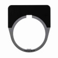 Eaton 10250TM36 10250T pushbutton legend plate, 10250T series, 1/2 Round Legend Plate, Black, Legend: Blank legend, White Eaton 10250TM36 10250T pushbutton legend plate, 10250T series, 1/2 Round Legend Plate, Black, Legend: Blank legend, White