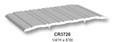 Cal-Royal Cal-Royal CR3726 Saddle Thresholds, 1/4"H x 6"W, CR 3700 Series CR3726